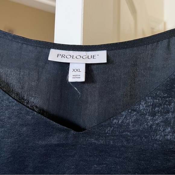 Black Satin Cami XXL - Picture 2 of 3